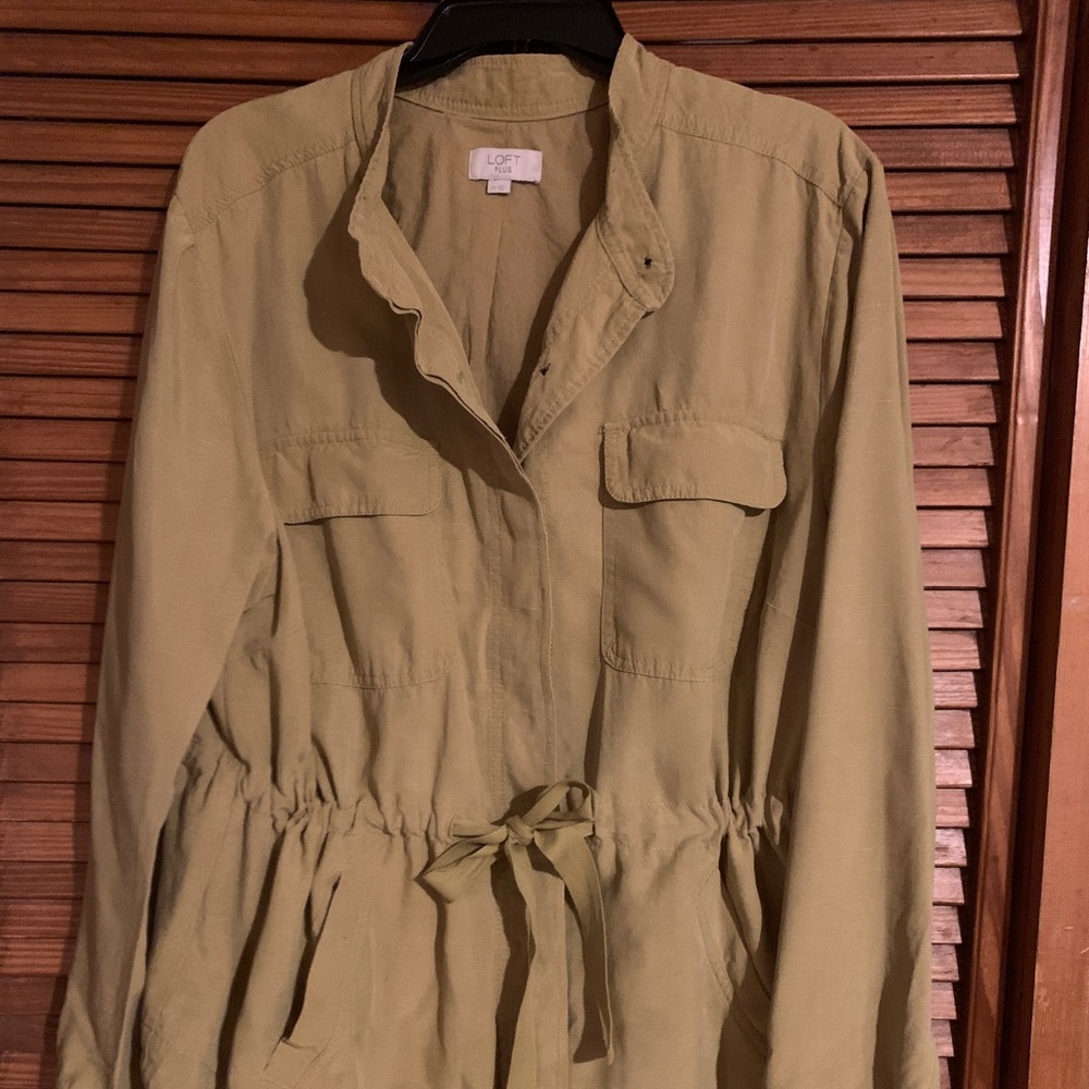 Loft Plus cargo/utility jacket size 20